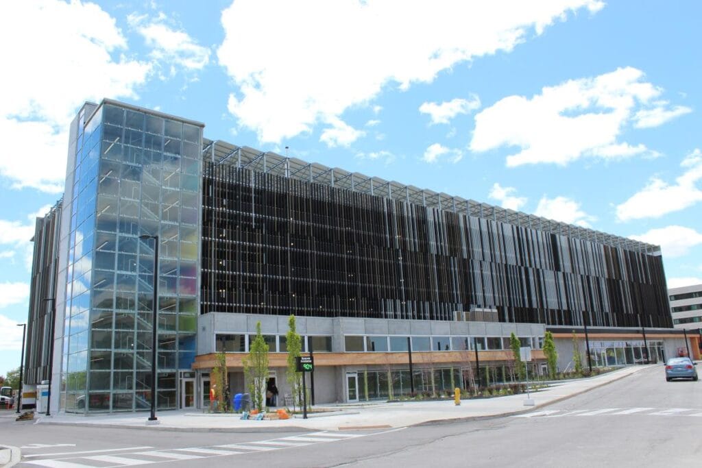 Humber College Parking Structure in a blog about CSA S413 Specs for Parking Structures