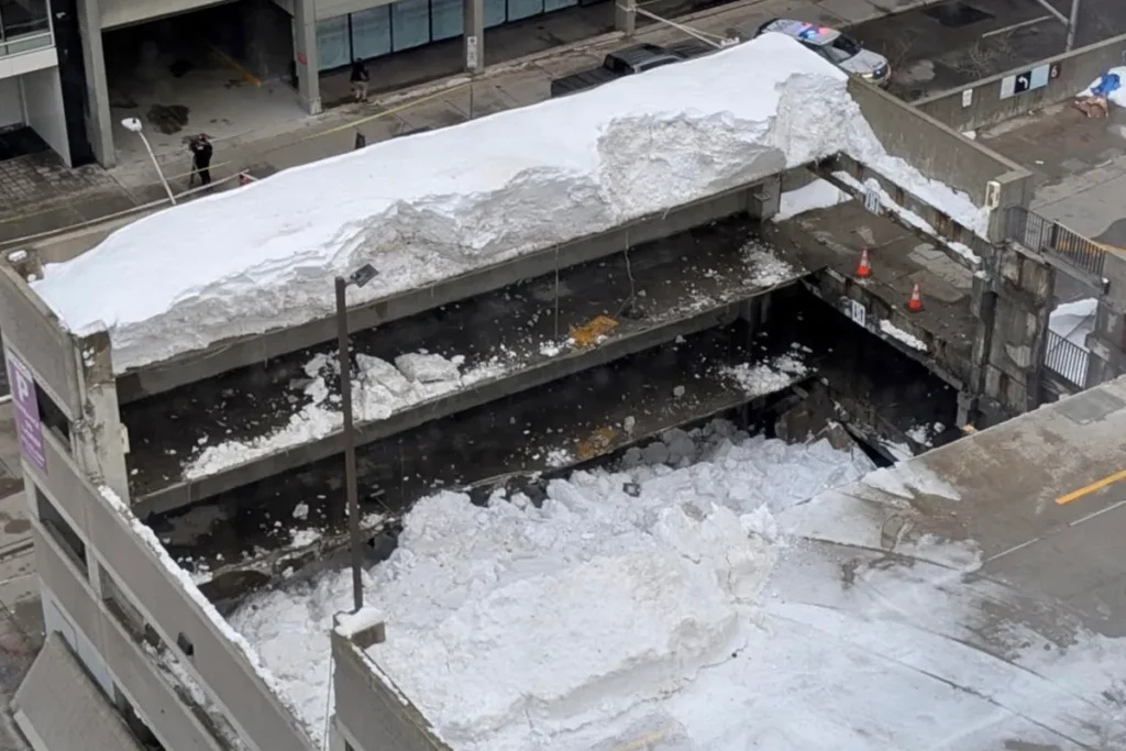 Why parking structures collapse? An image of the ottawa parkade collapse