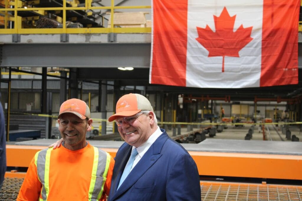 Doug Ford Visits Kiwi Newton - Advanced Manufacturing for Modular Construction and Housing