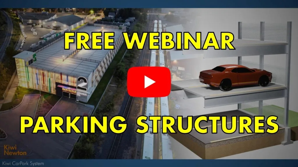 Kiwi CarPark technical webinar about UHPC panel-and-beam parking structure design and construction